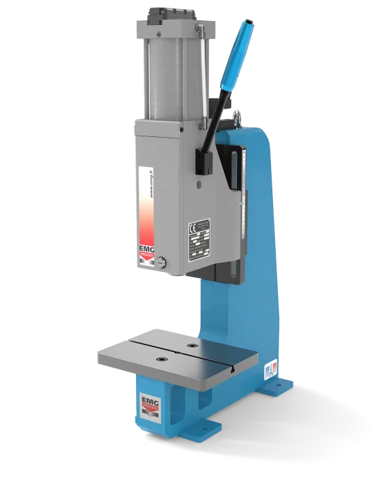 presse manuelle à assistance pneumatique EMG, 2000 kg (2t) à 6 bars